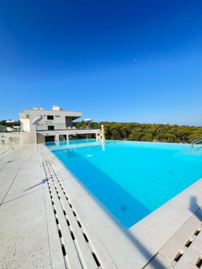 Luxury sea view apartment Makarska with pool